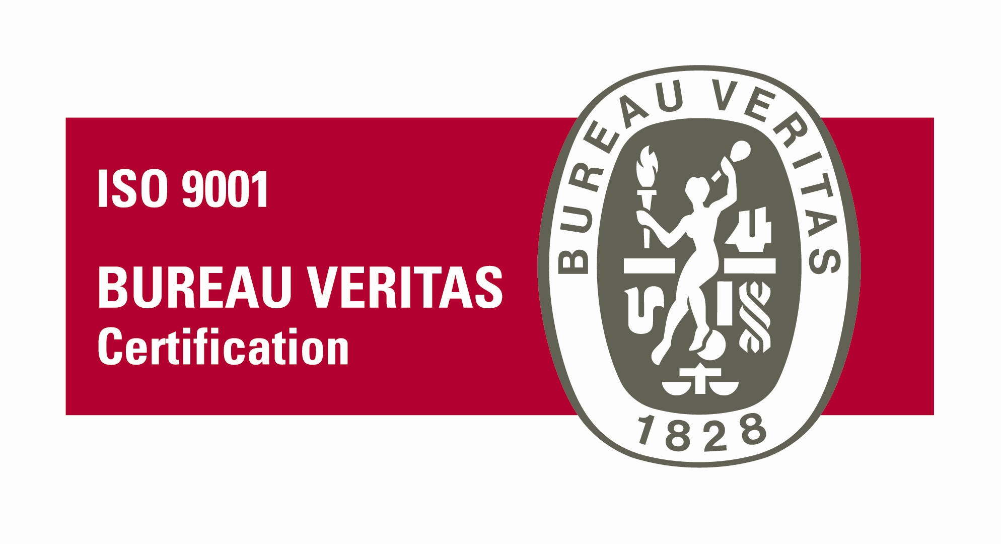 Bureau Veritas logo — ISO 9001 certification